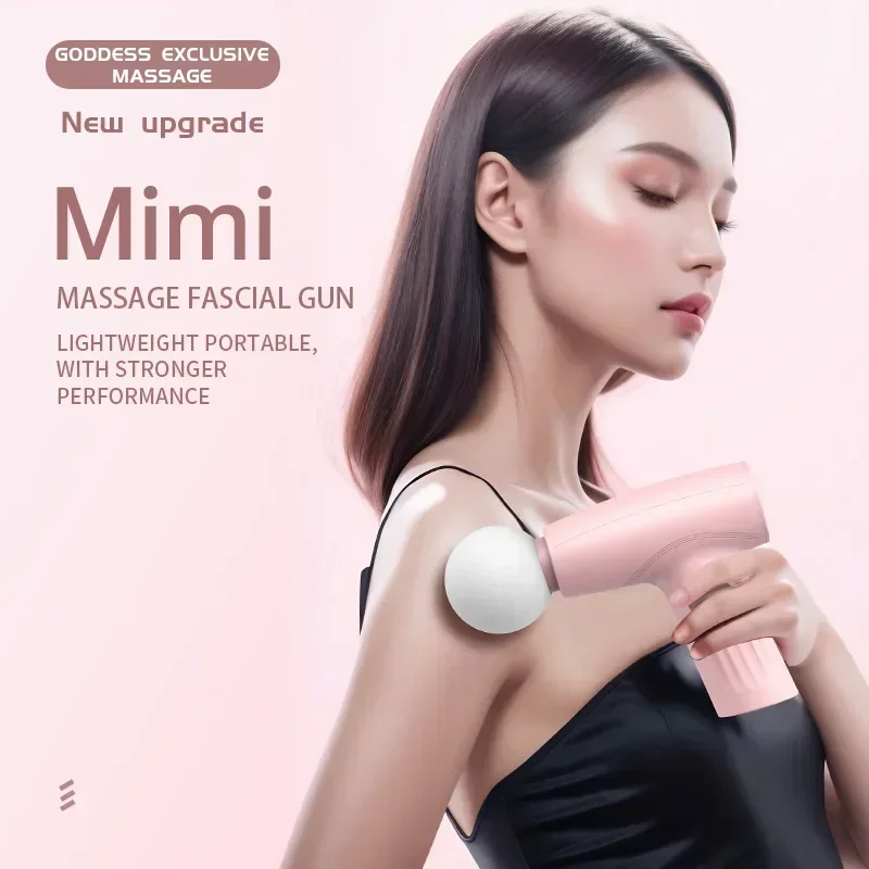 Мини-розовый массажный пистоле – обзор и цена Health Wellness