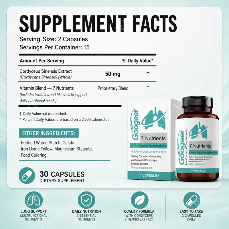 Капсулы с экстрактом кордицепс – обзор и цена Herbal Supplement