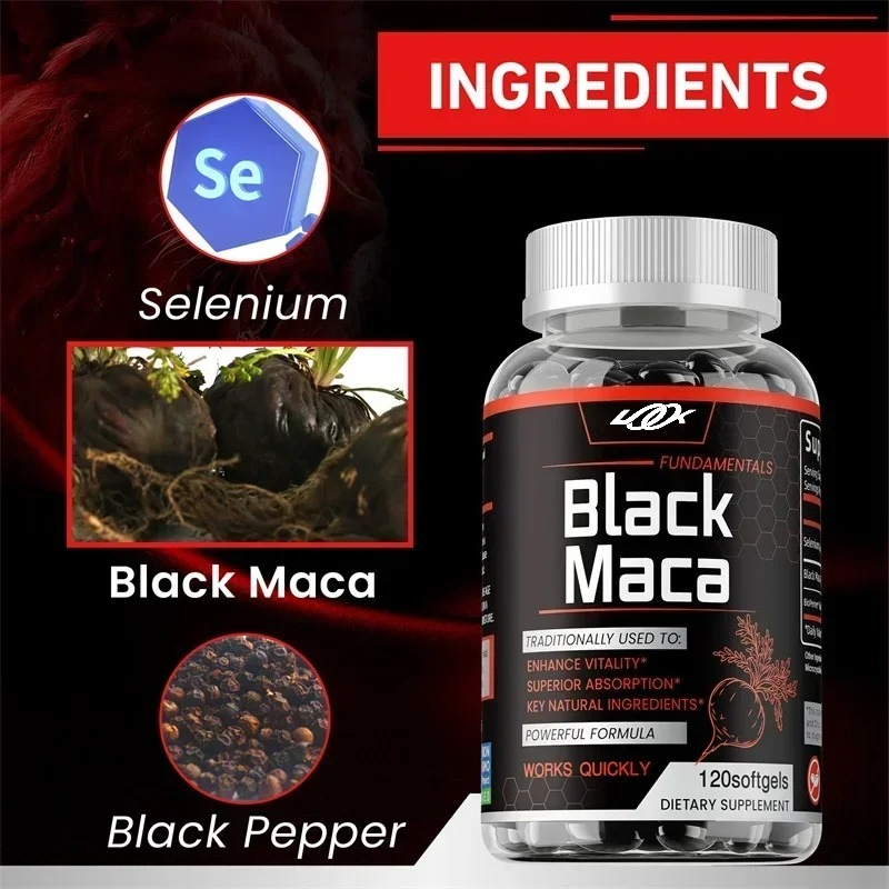 БАД с черной макой - с черным  – обзор и цена Herbal Supplement