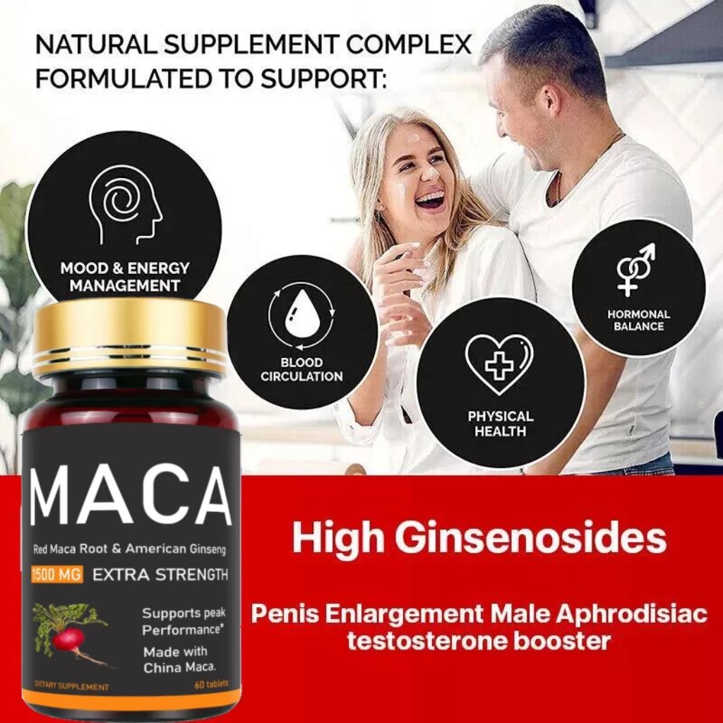 Травяная добавка с макой, жень – обзор и цена Herbal Supplement