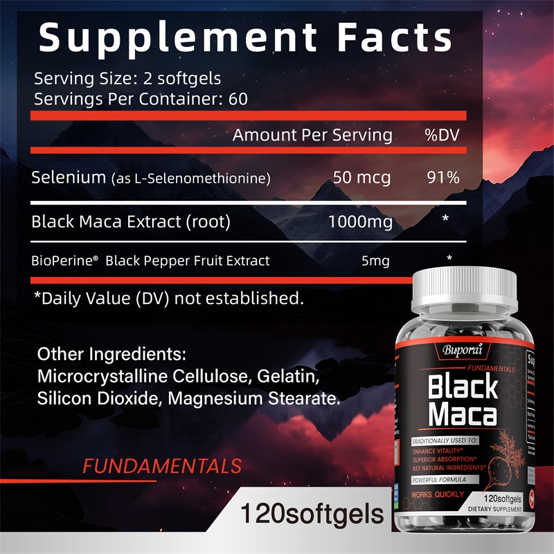 Добавка из черной маки — увели – обзор и цена Herbal Supplement